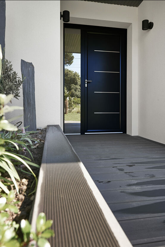 Porte d&#039;entrée aluminium | Atmosphère - PASQUET MENUISERIES