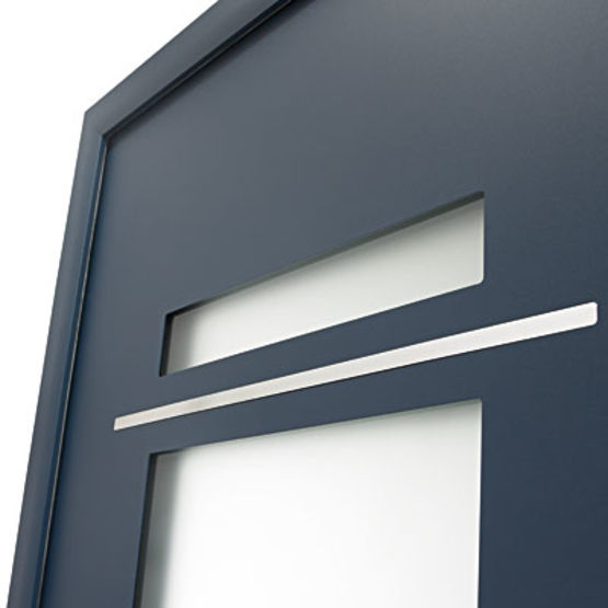  Porte d&#039;entrée aluminium contemporaine | Volt - Porte d'entrée en aluminium