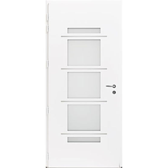 Porte d&#039;entrée aluminium contemporaine | Volt - produit présenté par ZILTEN