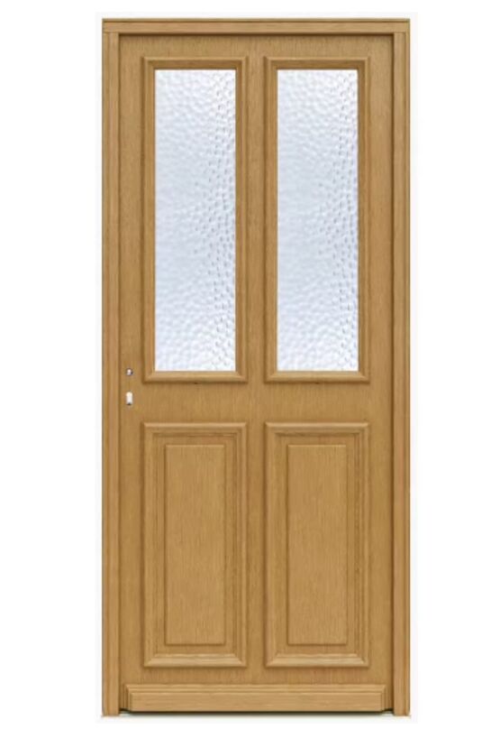 Porte d'entrée | Anne Eva Bois Exotique