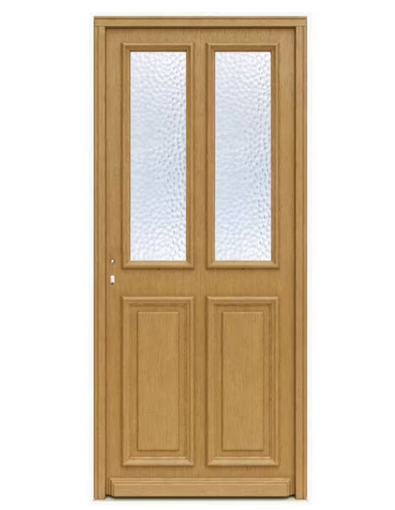 Porte d'entrée Anne Eva | Bois Exotique