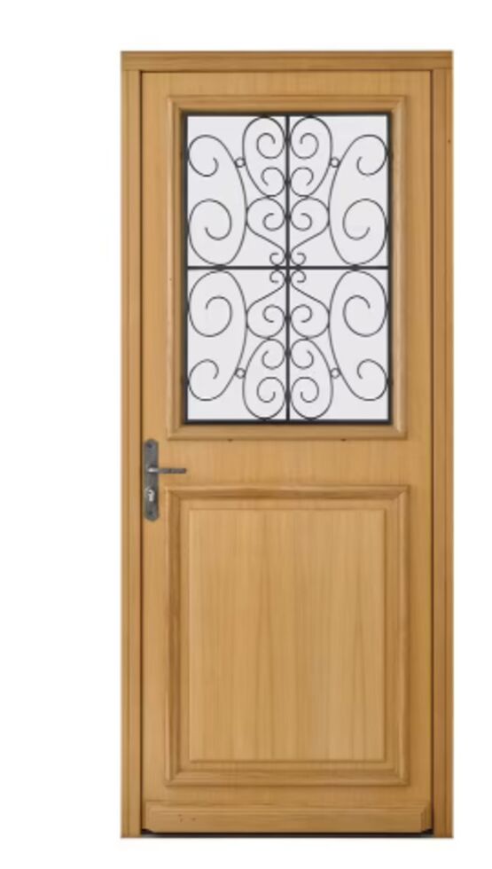 Porte d'entrée Anne-Sophie Chêne sur-mesure | LAPEYRE SERVICES