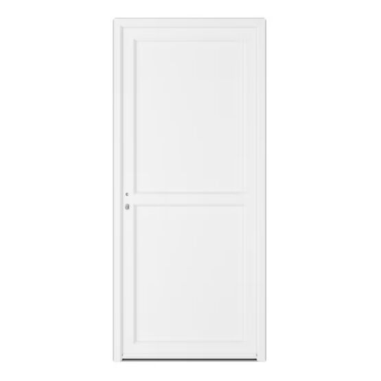 Porte d'entrée Armance 2 Blanc PVC | LAPEYRE SERVICES
