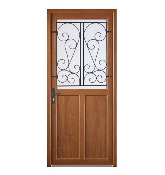 Porte d'entrée Aubin PVC sur mesure | LAPEYRE SERVICES