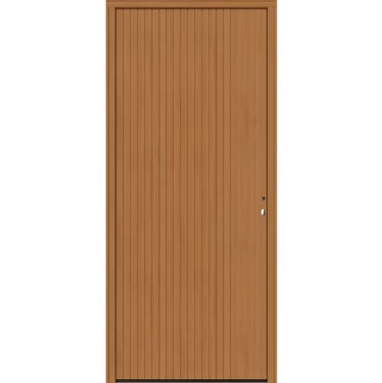 Porte d'entrée Augustine chêne avec barillet | LAPEYRE SERVICES