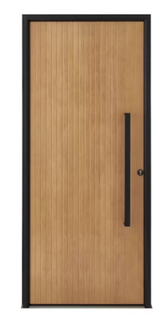 Porte d'entrée Augustine Chêne sur-mesure | LAPEYRE SERVICES