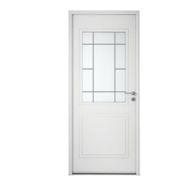 Porte d'entrée Azélie aluminium sur mesure | LAPEYRE SERVICES