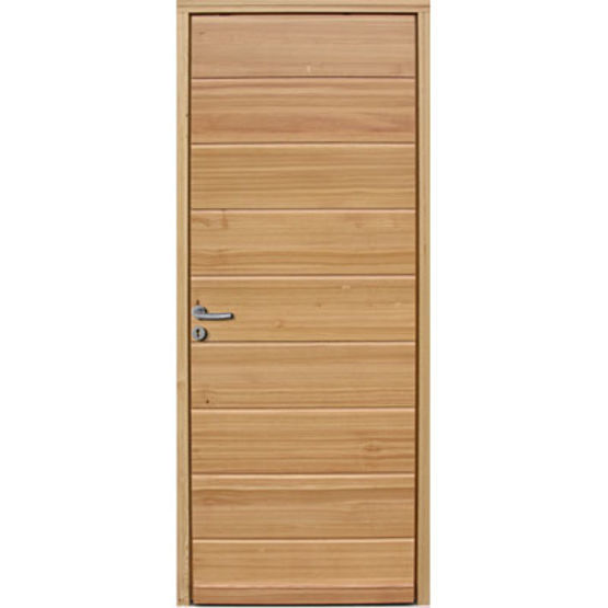 Porte Dentrée En Bois Massif à Isolation Thermique Intégrée Gavarnie