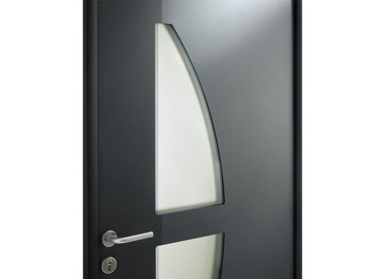 Porte d'entrée Moncelle Aluminium sur-mesure | LAPEYRE SERVICES - produit présenté par LAPEYRE SERVICES