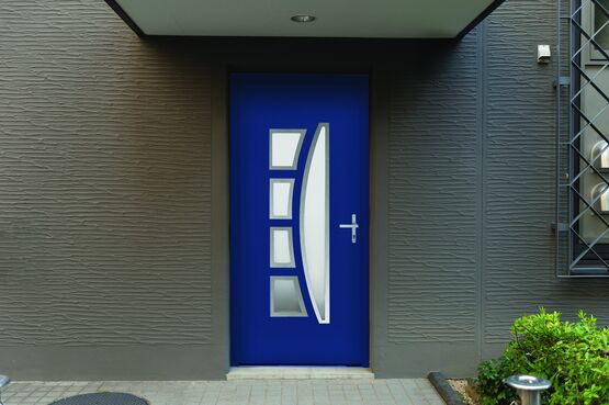 Porte d'entrée monobloc à 6 points de fermeture | PM Elegance