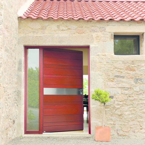 Porte d&#039;entrée Red Cedar | Nativ 8