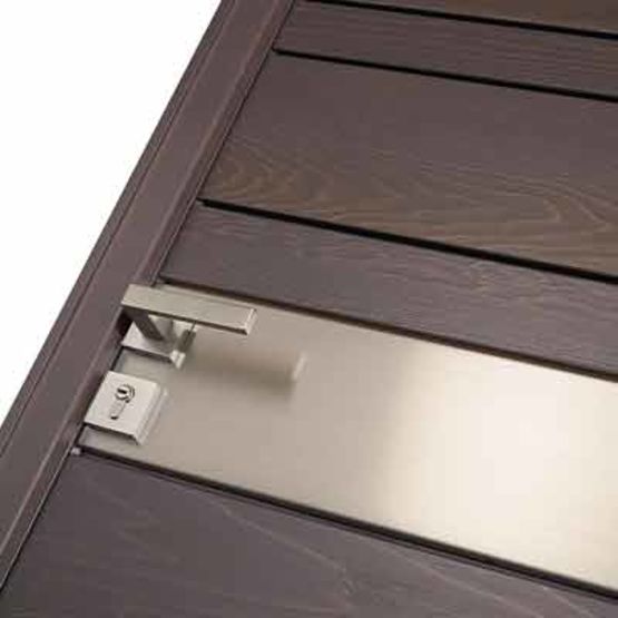  Porte d&#039;entrée Red Cedar | Nativ 8 - ZILTEN