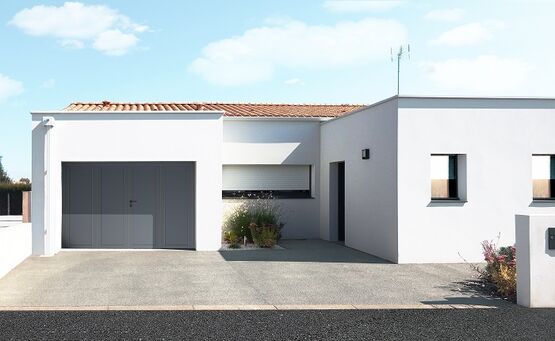 Porte de garage aluminium personnalisable | CYLLÈNE - produit présenté par SOTHOFERM