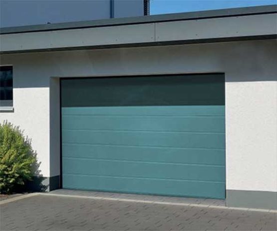  Porte de garage sectionnelle | SECTIOBOX simple paroi couleur - ATIMATIC GROUP - ATI PRODUCTIONS