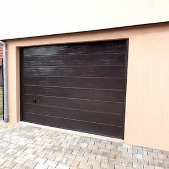 Porte de garage sectionnelle | SECTIOBOX simple paroi couleur