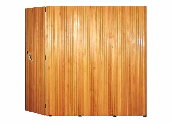  Porte de garage traditionnelle bois coulissante | SATURNE BOIS - SOTHOFERM