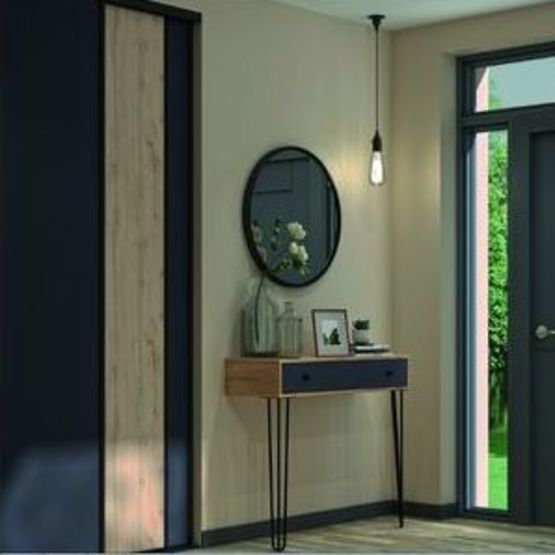  Porte de placard coulissante avec panneau rayonnant à film chauffant | Sundoor - SIFISA