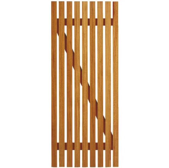 Porte de service sans ferrage bois exotique | LAPEYRE SERVICES