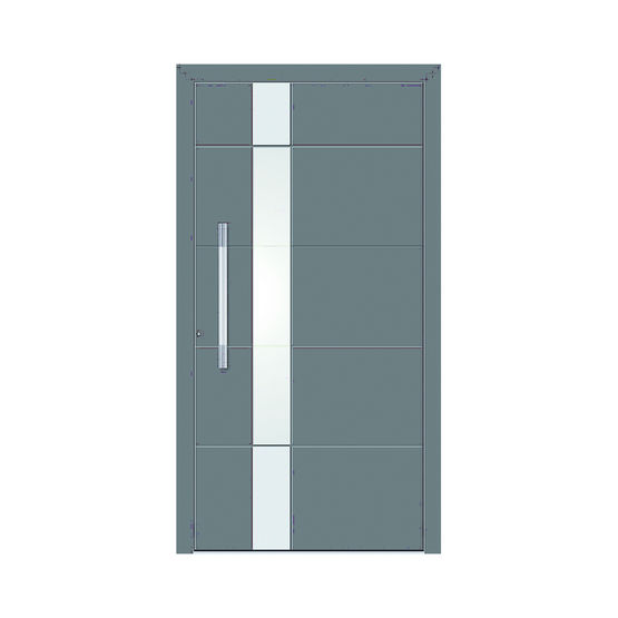 Porte en aluminium à haute isolation thermique | Frame + 75D