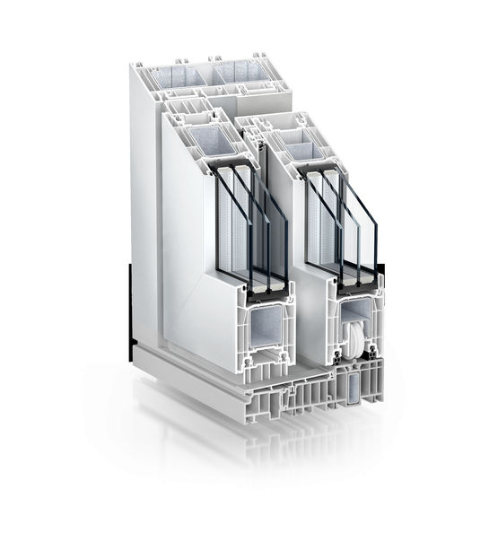  Porte-fenêtre levante-coulissante en PVC | PremiDoor 76 - PROFINE FRANCE SAS