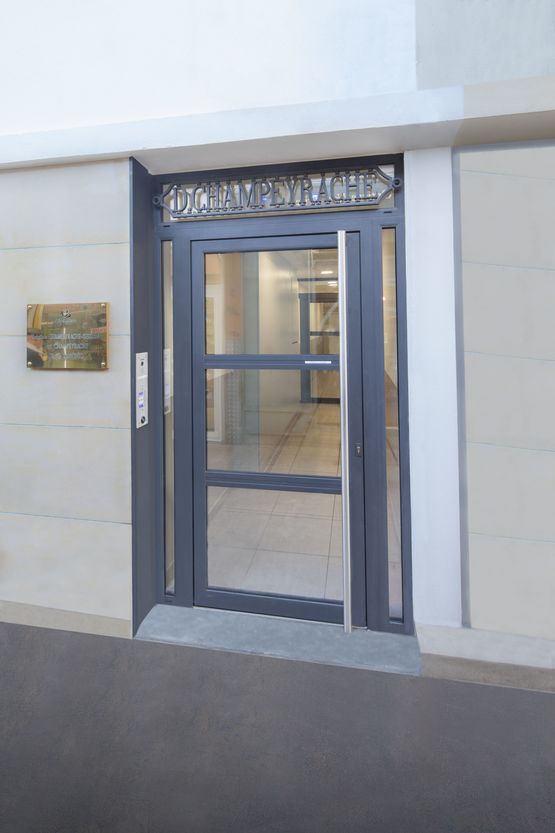Porte lourde aluminium Grand Trafic, Classe 8 | CUZCO - Série 716PL - PROFILS SYSTÈMES