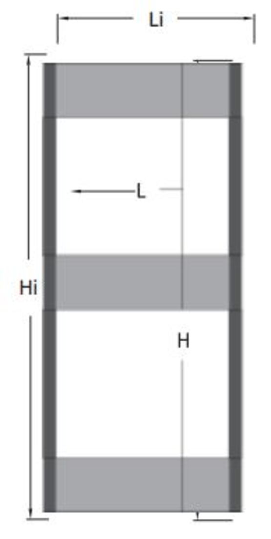  Porte Scrigno Essential battante sans traverse - Porte de distribution en bois