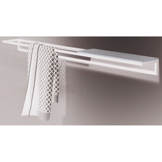 Porte-serviettes 100 cm en acier pour espaces sanitaires | BetteLux Shape Réf. : SW68427 - produit présenté par BETTE