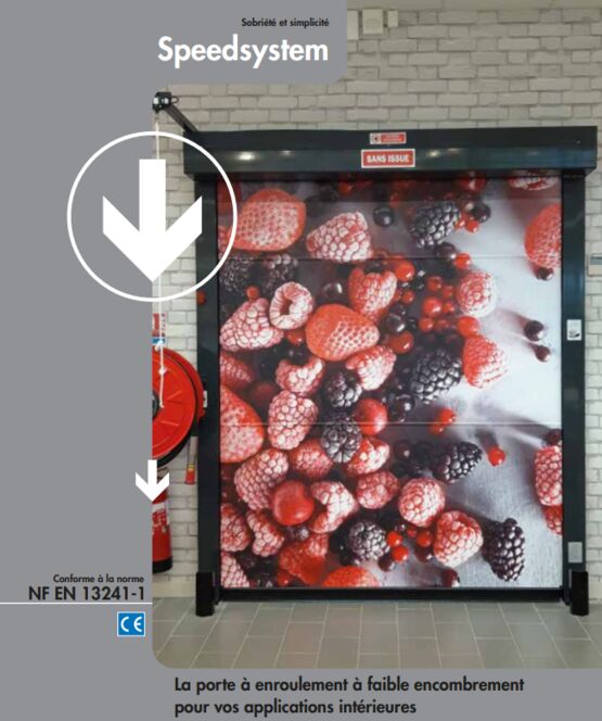  Porte souple - Porte souple à fonctionnement rapide