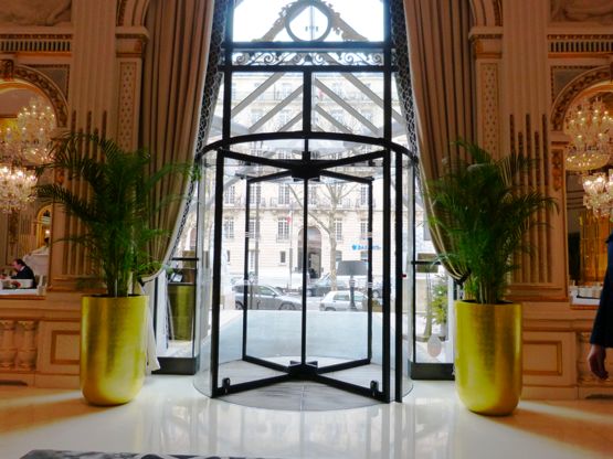  Porte tambour transparente | Crystal Tourniket - BOON EDAM FRANCE
