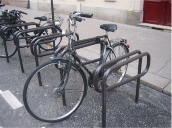  Porte vélo en tube acier | Dionysos - SERI