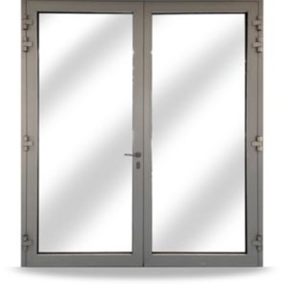 Porte vitrée aluminium coupe feu 1h | EI60 - Portes CF REI 30/60