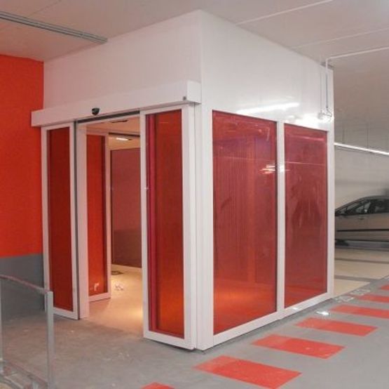  Porte vitrée coupe-feu coulissante automatique EI30 à EI60 |MEYVAERT CLASSIC SLD (Sliding Door) - ERIBEL