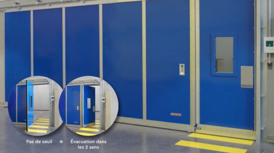 Portes coulissantes D.A.S. de parking | M 611 SL LINTEAU - D.A.S. et M 611 SL S-DALLE - D.A.S. - MALERBA