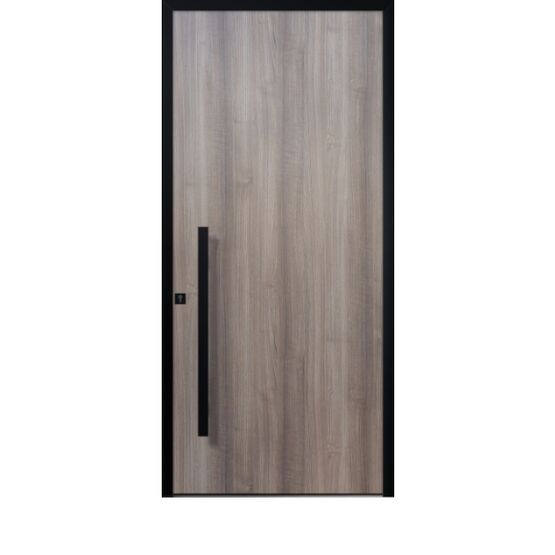  Portes d&#039;entrée contemporaines - Porte d'entrée en matériaux mixtes