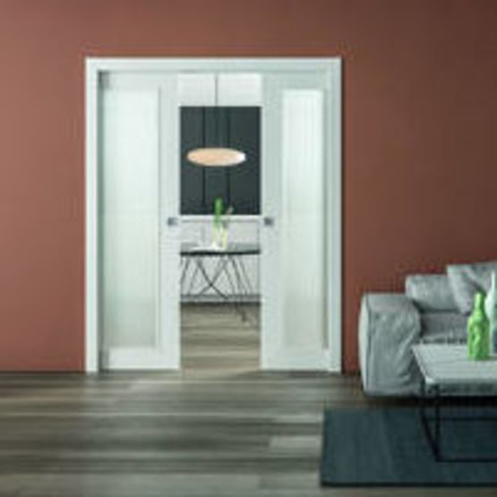 Portes d’intérieur coulissantes et battantes en bois | Comfort Luce  - produit présenté par SCRIGNO 
