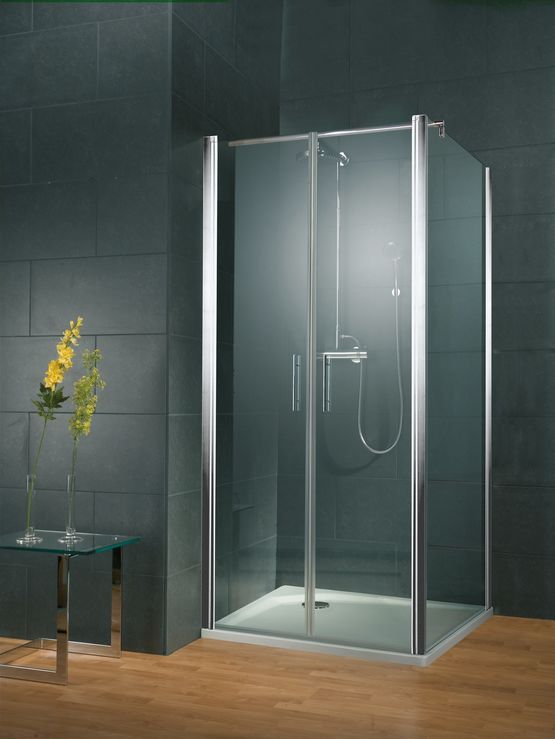  Portes de douche battantes avec paroi latérale 70, 80, 90 cm | Newstyle D3220 - SCHULTE HOME GMBH + CO. KG