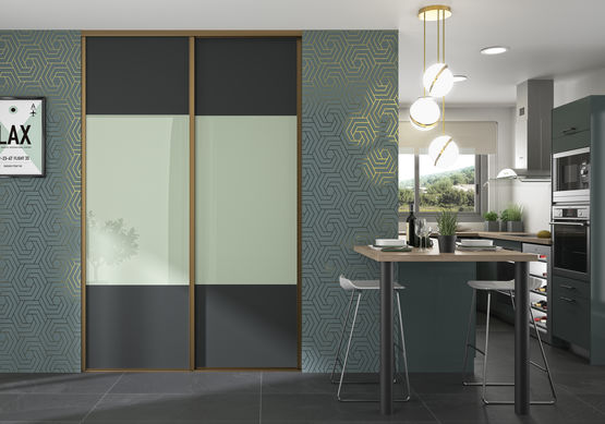 Portes de placards sur-mesure SIFISA | Ambiance Arty - produit présenté par SIFISA