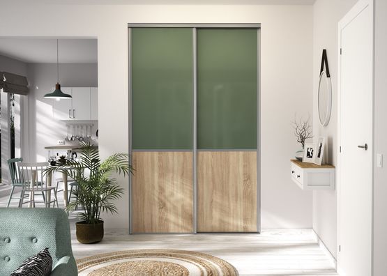  Portes de placards sur-mesure SIFISA | Ambiance Nature - Portes et aménagements intérieurs de placards