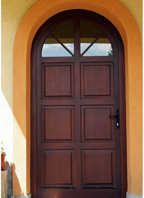 Portes en bois stratifiées à isolation thermique et phonique | DOXAR - Fenêtre et porte-fenêtre en bois
