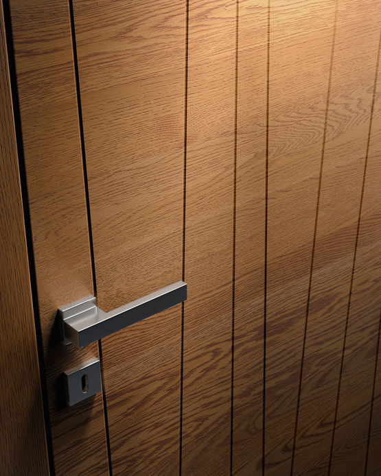  Portes modernes en bois  | PATIO - GAROFOLI