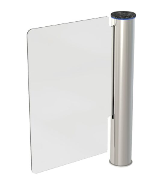 Portillon motorisé à vitrage long | APA2