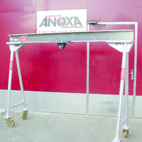 Portique de manutention manuel et autonome en aluminium | Portique de Levage 1 T