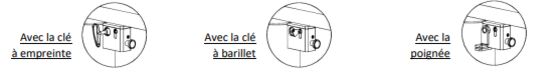 Portique pivotant | Portique à barillet avec double système de déverrouillage - produit présenté par SEMCO