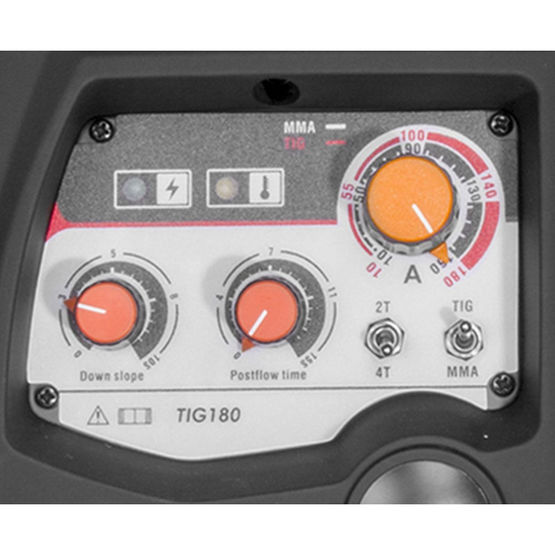 Poste à souder Inverter TIG 180 A - HF - manomètre inclus | MW TOOLS TIG180 - produit présenté par TORROS