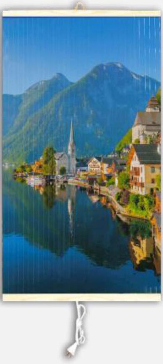 Poster éco-chauffant | 1PEC Lac à infrarouges profonds