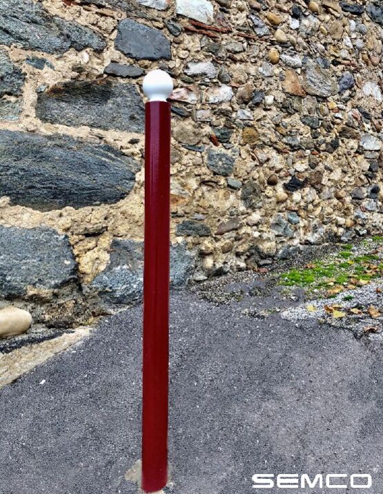 Potelet fixe ou amovible pour aménagement urbain | Potelet fixe ou amovible SEMCO