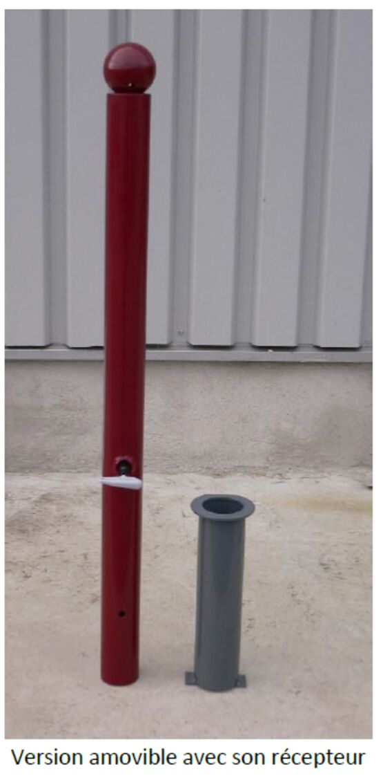  Potelet fixe ou amovible pour aménagement urbain | Potelet fixe ou amovible SEMCO - SEMCO
