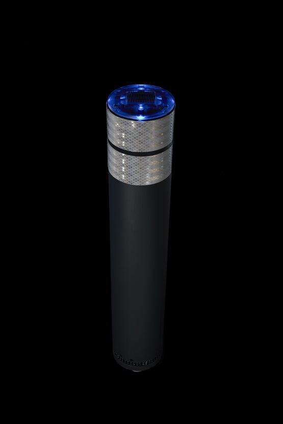Potelet flexible solaire avec tête de balisage LED | ECO-CITY35  - produit présenté par ECO-INNOV