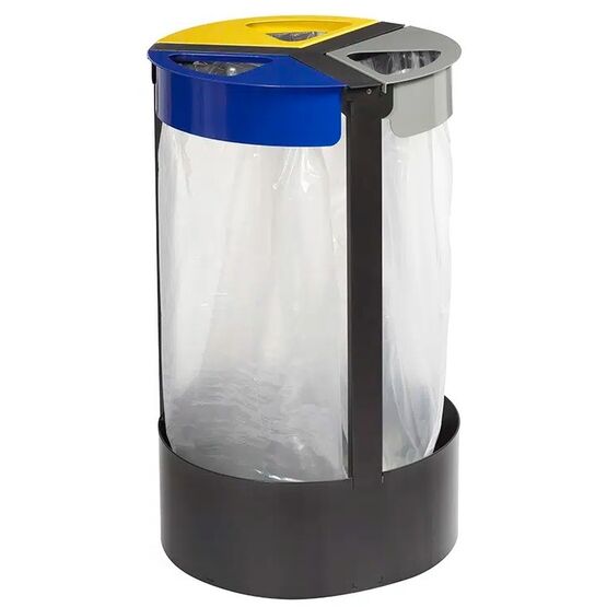  Poubelle de tri Citwin 3 flux | 1-01-5-035 - SALMA STORE