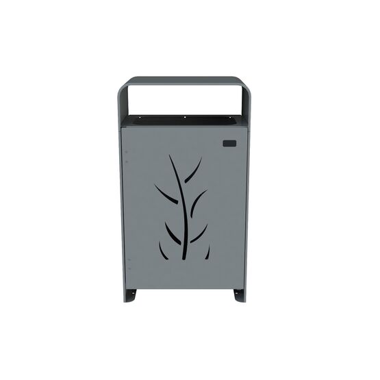  Poubelle urbaine avec design décoratif | SOUTH BANK TRI 1 FLUX - S 75L &amp; XL 120 L  - URBANECO 42